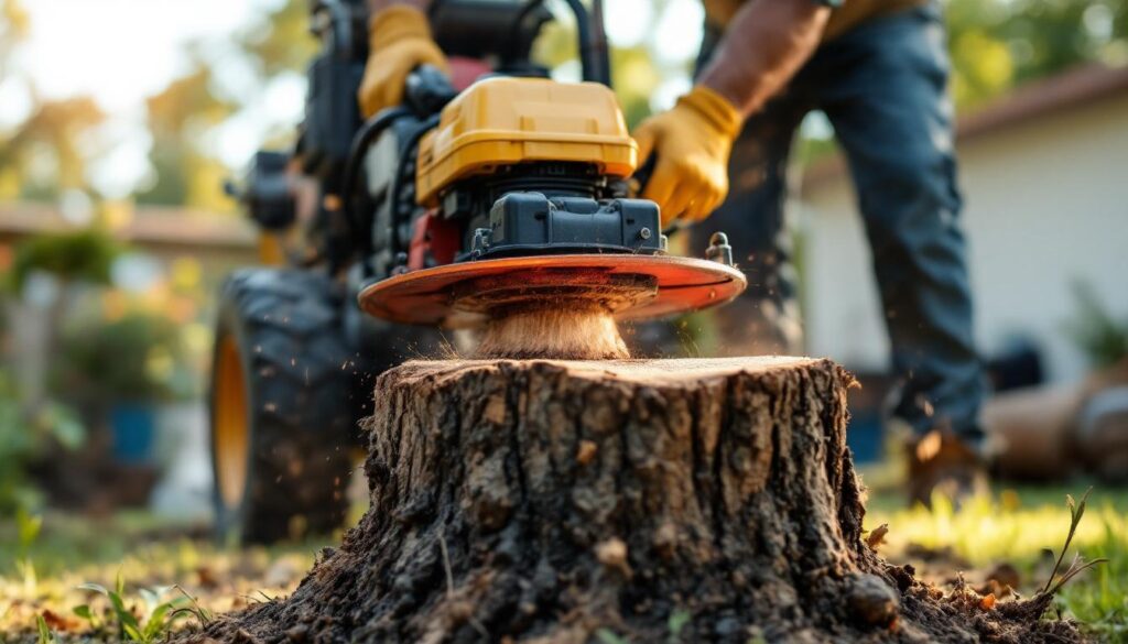 Same day stump grinding